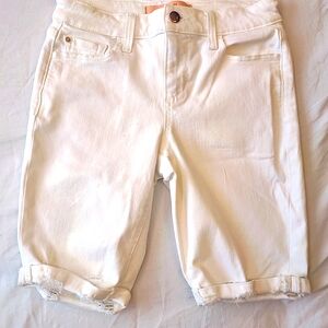 Joe's Jeans Size 25 White Bermuda Shorts